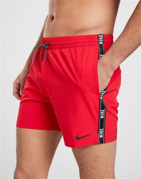 herren badehose nike rot|Rote Nike Badehosen Größe XL online entdecken .